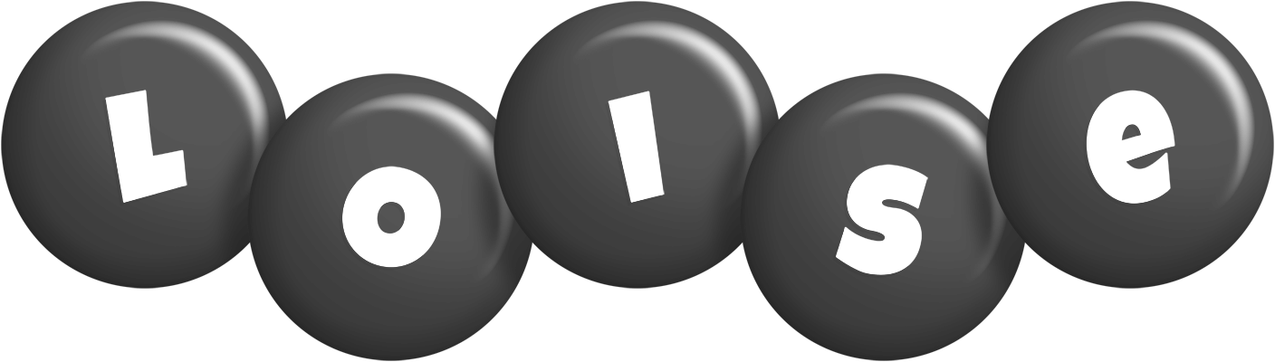 Loise candy-black logo