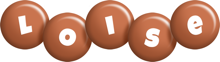 Loise candy-brown logo