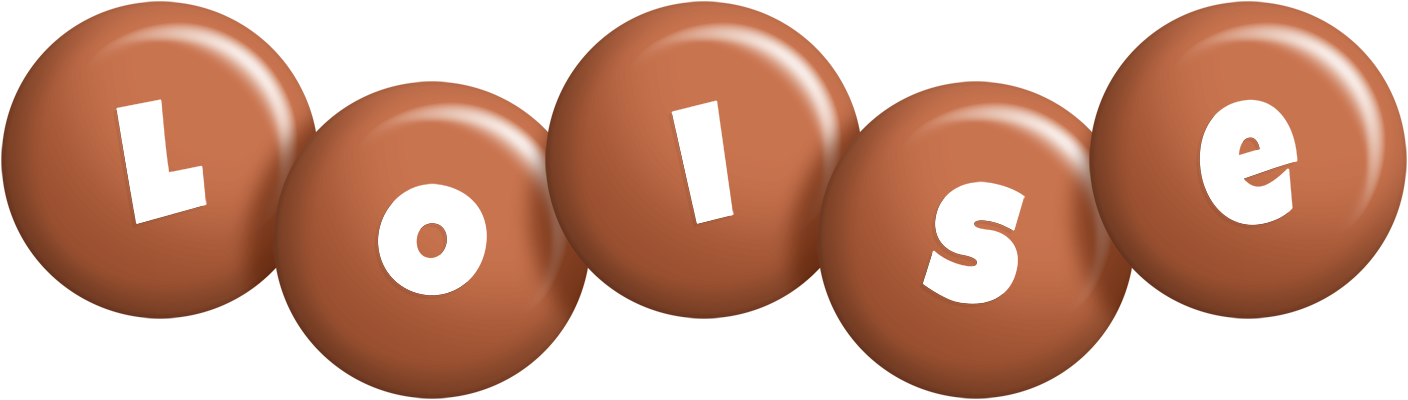 Loise candy-brown logo