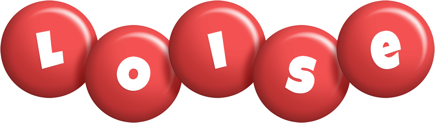 Loise candy-red logo