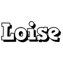 Loise snowing logo