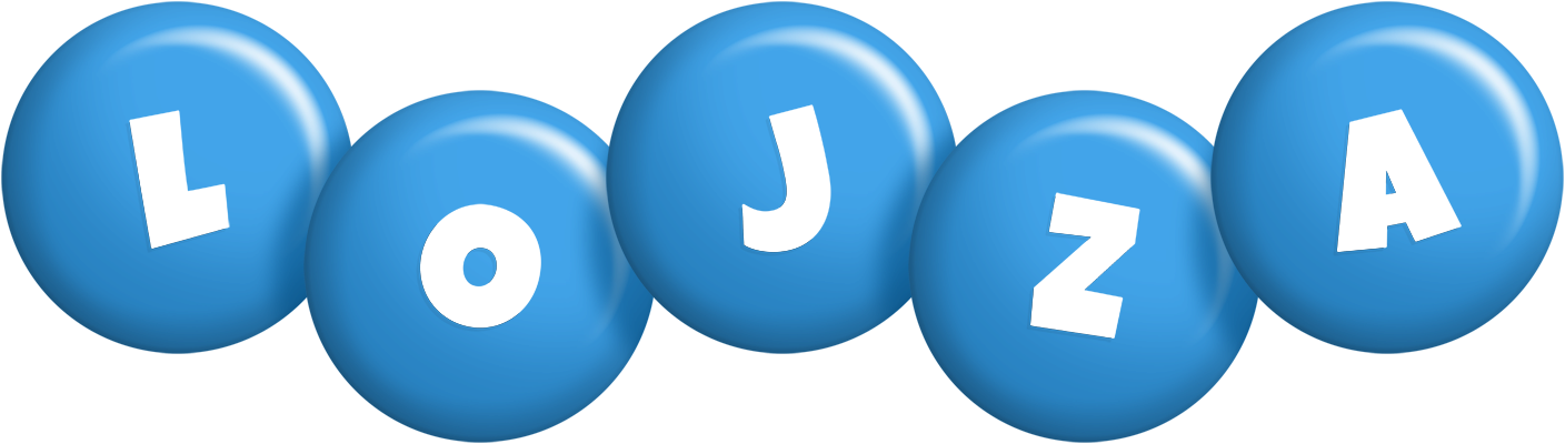 Lojza candy-blue logo