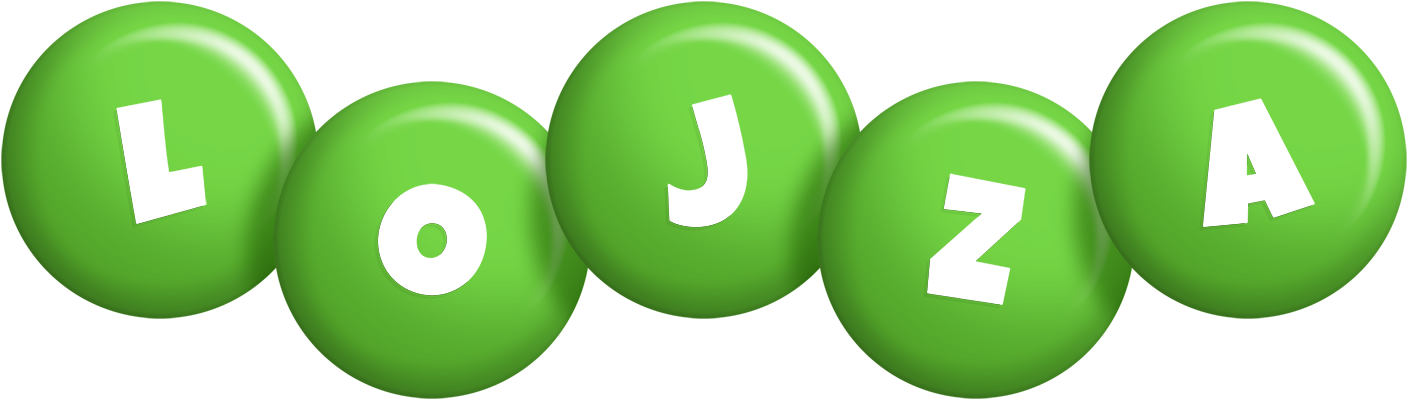 Lojza candy-green logo
