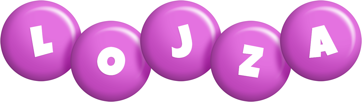 Lojza candy-purple logo