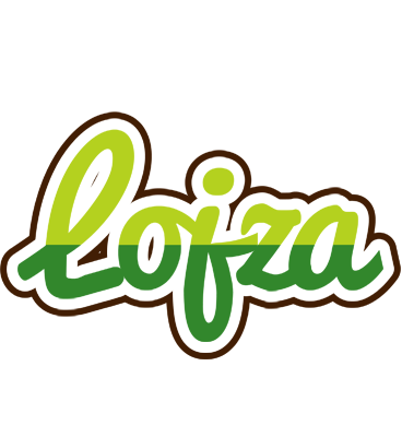 Lojza golfing logo