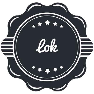 Lok badge logo