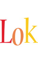 Lok birthday logo