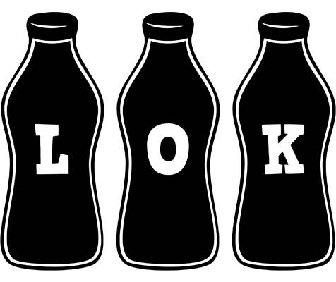 Lok bottle logo