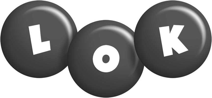 Lok candy-black logo