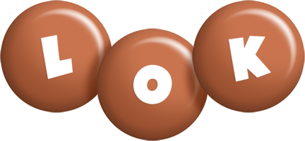 Lok candy-brown logo