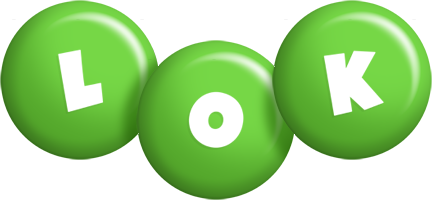 Lok candy-green logo