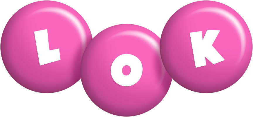 Lok candy-pink logo