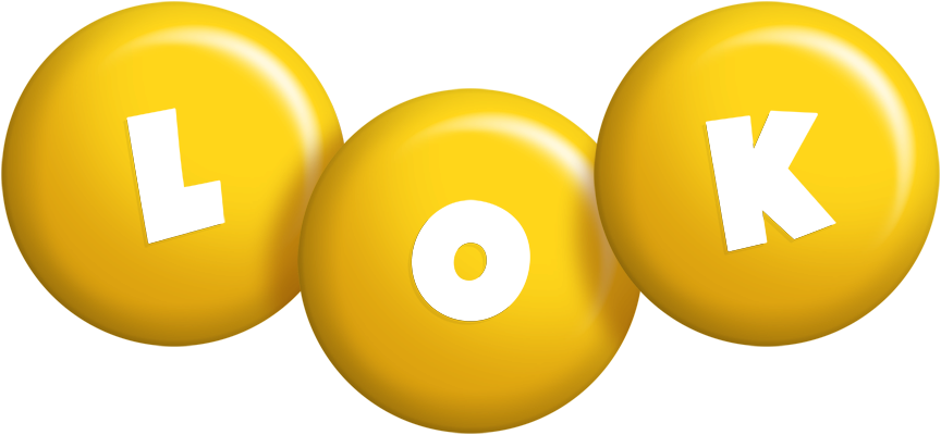 Lok candy-yellow logo