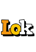 Lok cartoon logo