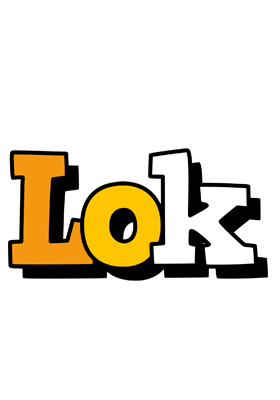 Lok cartoon logo