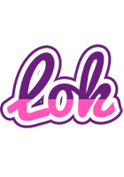 Lok cheerful logo