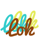 Lok cupcake logo