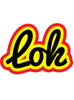 Lok flaming logo