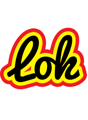 Lok flaming logo