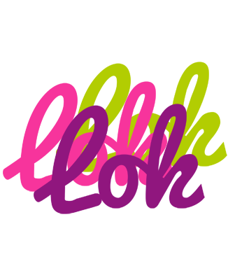 Lok flowers logo