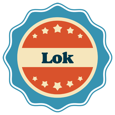 Lok labels logo