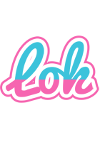 Lok woman logo