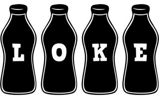 Loke bottle logo