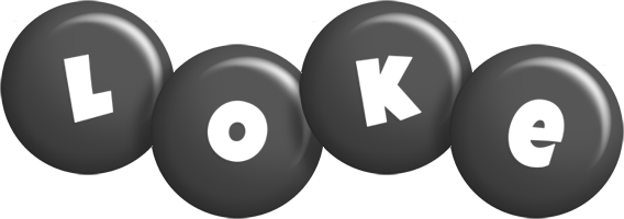 Loke candy-black logo