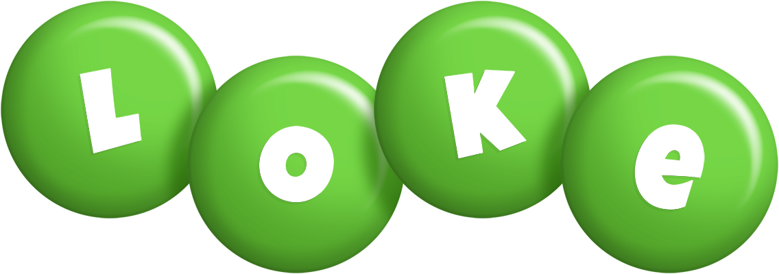 Loke candy-green logo