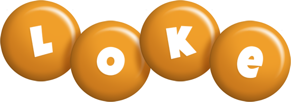 Loke candy-orange logo