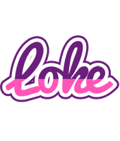 Loke cheerful logo