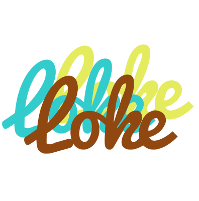 Loke cupcake logo