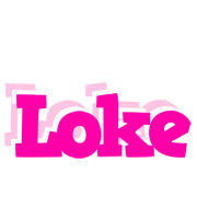 Loke dancing logo