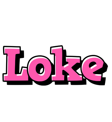 Loke girlish logo