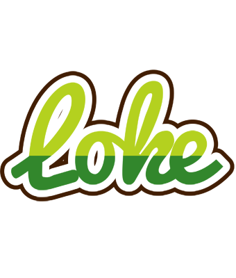 Loke golfing logo