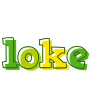 Loke juice logo