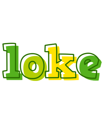 Loke juice logo