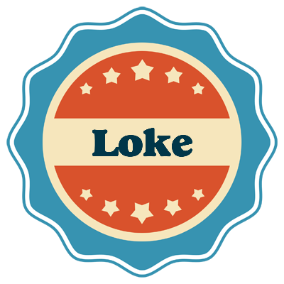 Loke labels logo
