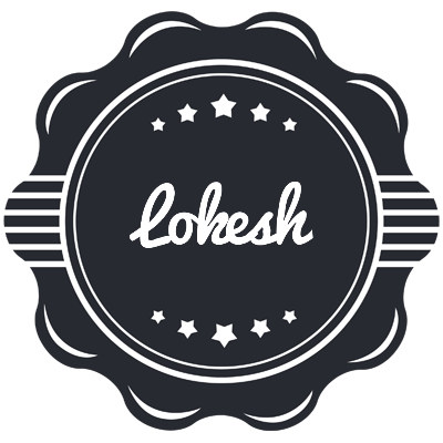 Lokesh badge logo