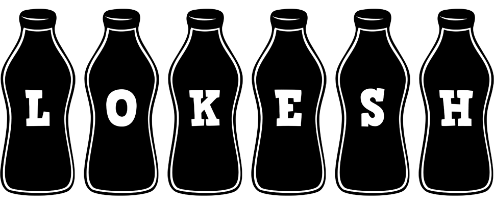 Lokesh bottle logo