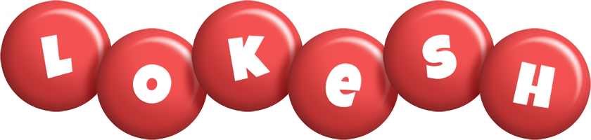 Lokesh candy-red logo