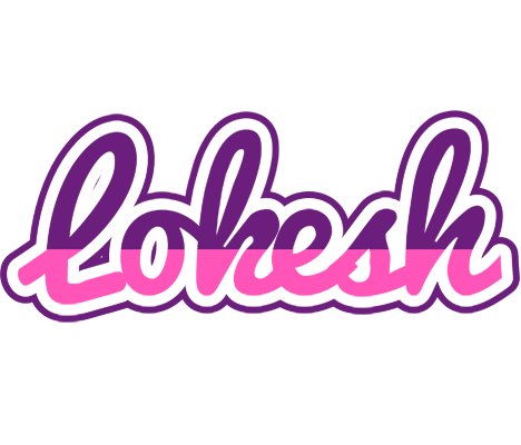 Lokesh cheerful logo