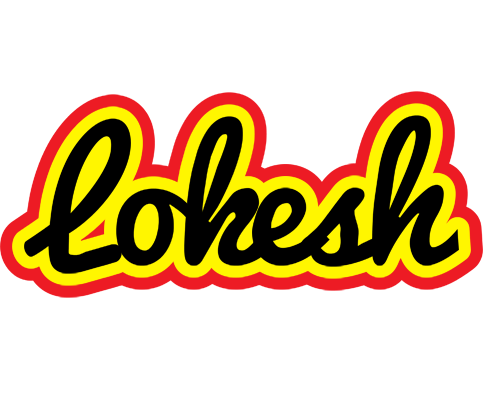 Lokesh flaming logo
