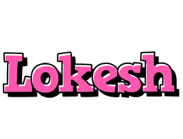 Lokesh girlish logo