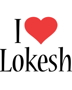 Lokesh i-love logo