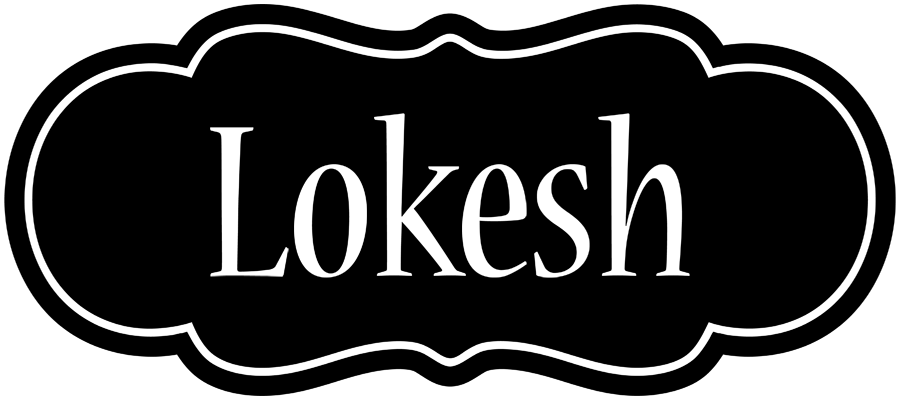 Lokesh welcome logo