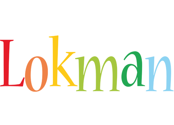 Lokman birthday logo