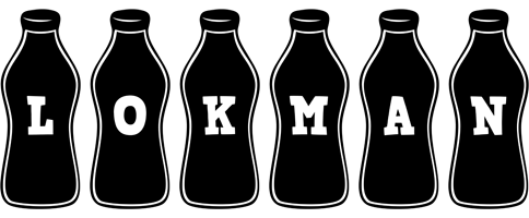 Lokman bottle logo