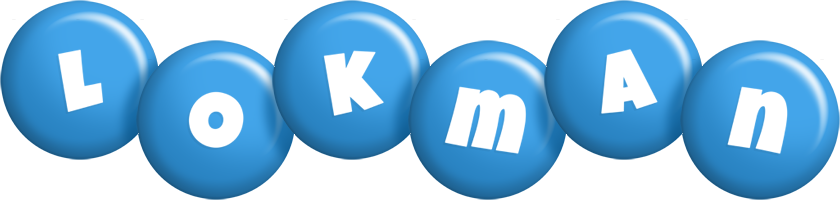 Lokman candy-blue logo