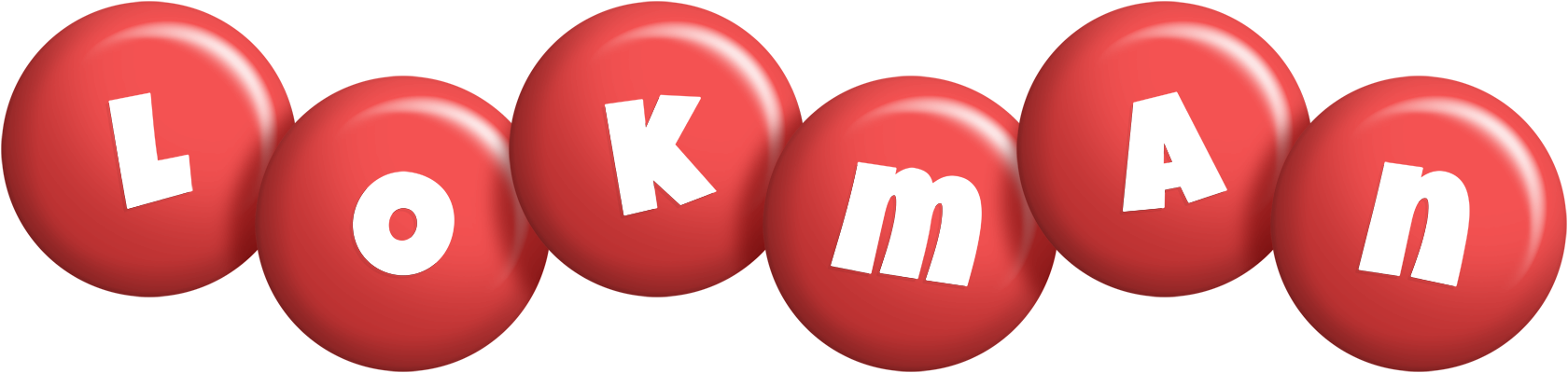 Lokman candy-red logo
